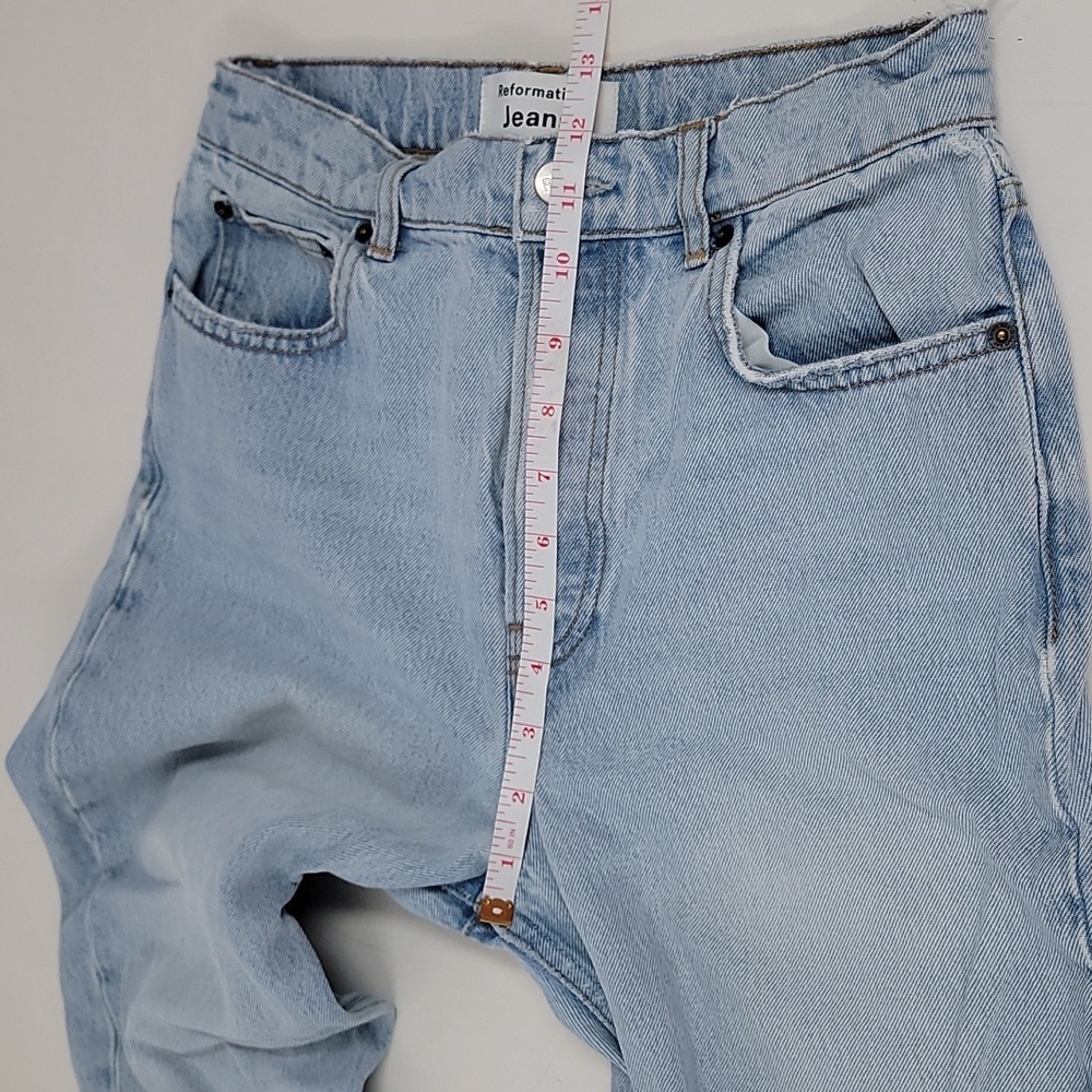Reformation Straight Leg Jeans in Tahoe - Picture 6 of 13